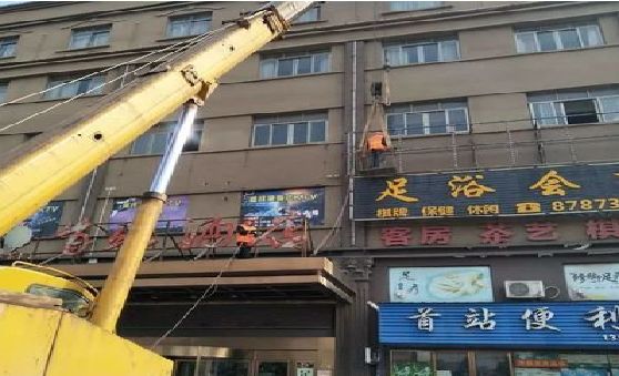 玉林安装较高的门店招牌有什么好的方法？